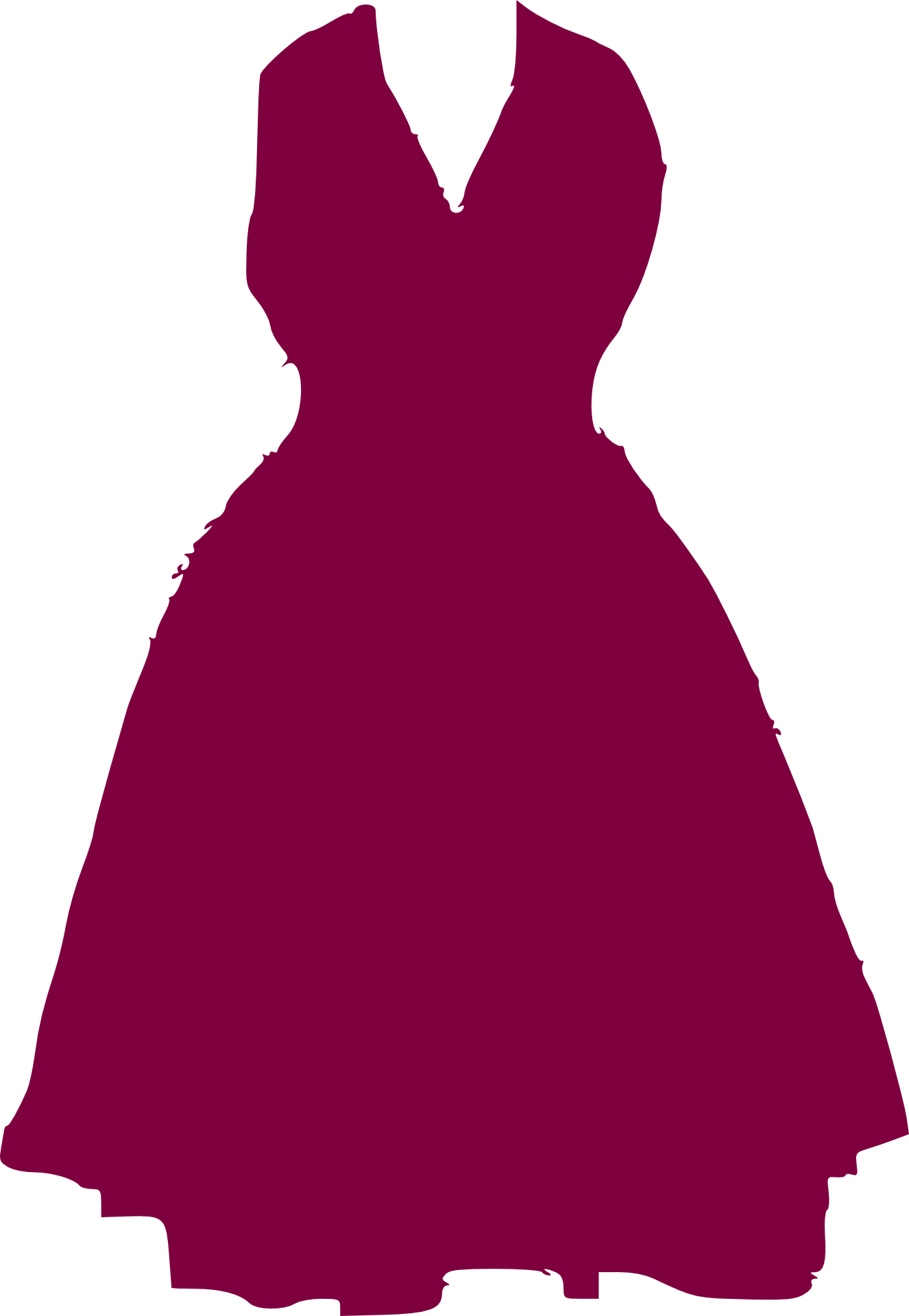 Wedding Gown Clip Art Evening Transprent Png - Cartoon Dress Transparent Background Transparent PNG - 1326x1920 - Free Download on - Wedding Transparent PNG Free Download