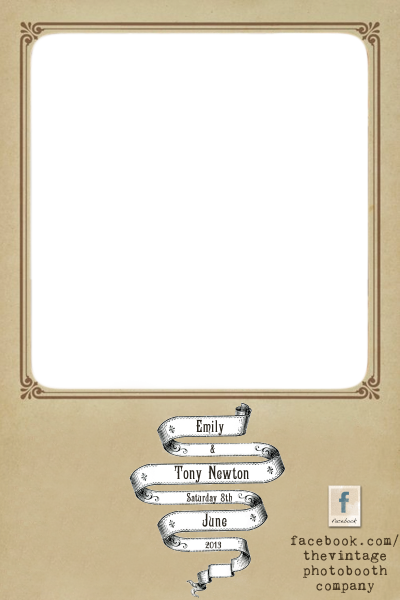 Vintage Photobooth Wedding Party Kent London Canterbury - Billboard Transparent PNG - 400x600 - Free Download on - Wedding Transparent PNG Free Download