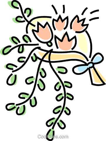 Wedding Bouquet Royalty Free Vector Clip Art Illustration - Wedding Bouquet Royalty Free Vector Clip Art Illustration - Free Transparent PNG Clipart Images Download. - Wedding Transparent PNG Free Download