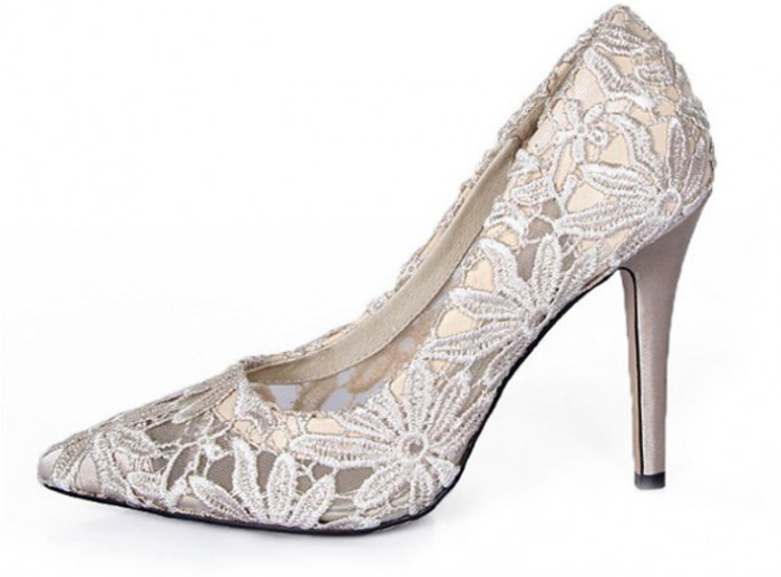 Wedding Shoes,dance Shoes- Lace Shoes,hollow Out Shoes,bridal - Shoe Transparent PNG - 700x700 - Free Download on - Wedding Transparent PNG Free Download