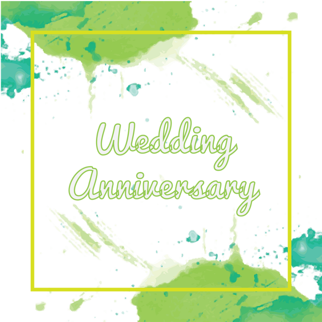 Picture Free Watercolor Wedding Color Splash Floral - Free Photo Frame Download Transparent Wedding Anniversary Transparent PNG - 640x640 - Free Download on - Wedding Transparent PNG Free Download
