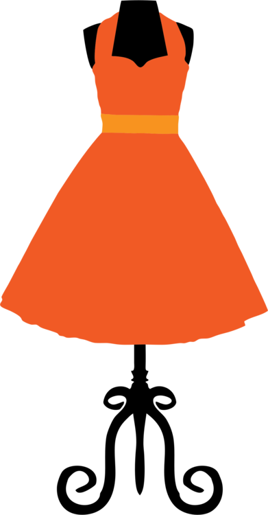 Wedding Dress Vintage Clothing Cocktail Dress - Dress On Stand - Free Transparent PNG Clipart Images Download. - Wedding Transparent PNG Free Download