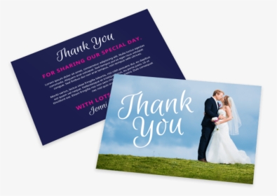 Wedding Thank You Card Template Preview - Wedding, HD Png Download - Wedding Transparent PNG Free Download