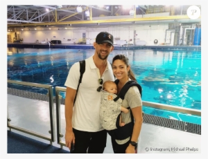 Michael Phelps Com A Mulher, Nicole Johnson, E O Filho - Nicole Johnson And Michael Phelps Wedding Transparent PNG - 950x530 - Free Download on - Wedding Transparent PNG Free Download