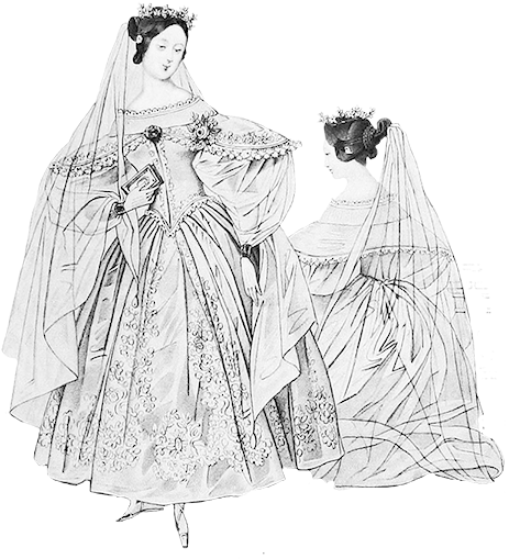 Wedding Dress Victorian Era - Victorian Era Gown Png Transparent PNG - 480x531 - Free Download on - Wedding Transparent PNG Free Download