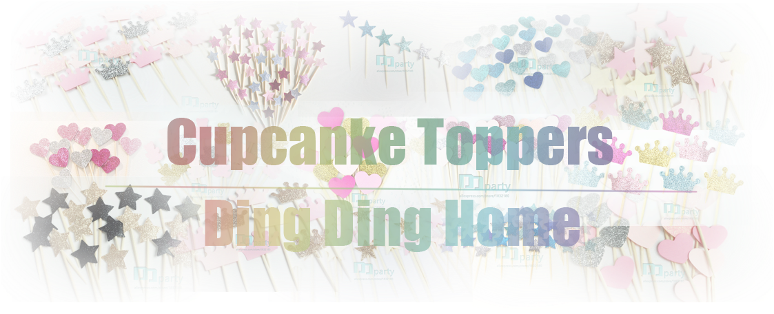 40pcs Handmade Lovely Pink Heart Cupcake Toppers,girl - Jefferson Community And Technical College Transparent PNG - 1200x500 - Free Download on - Wedding Transparent PNG Free Download