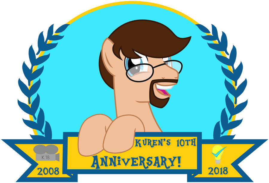 Happy 10th Anniversary By Kuren247 - Classic Calligraphy Wedding Reception Cards - Free Transparent PNG Clipart Images Download. - Wedding Transparent PNG Free Download