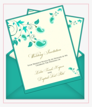 Easy Wedding Invitations Simple Invitation Cards Designs - Wedding Invitation Transparent PNG - 406x471 - Free Download on - Wedding Transparent PNG Free Download