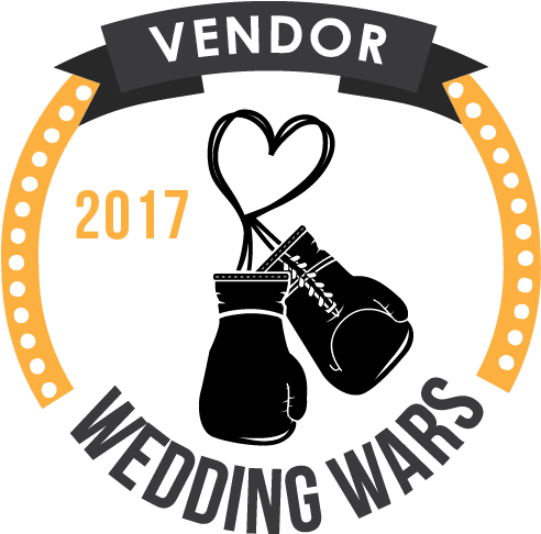 Wedding Wars Bridal Show Vendor Badge 2017 Png - Badminton Stamp Transparent PNG - 566x560 - Free Download on - Wedding Transparent PNG Free Download