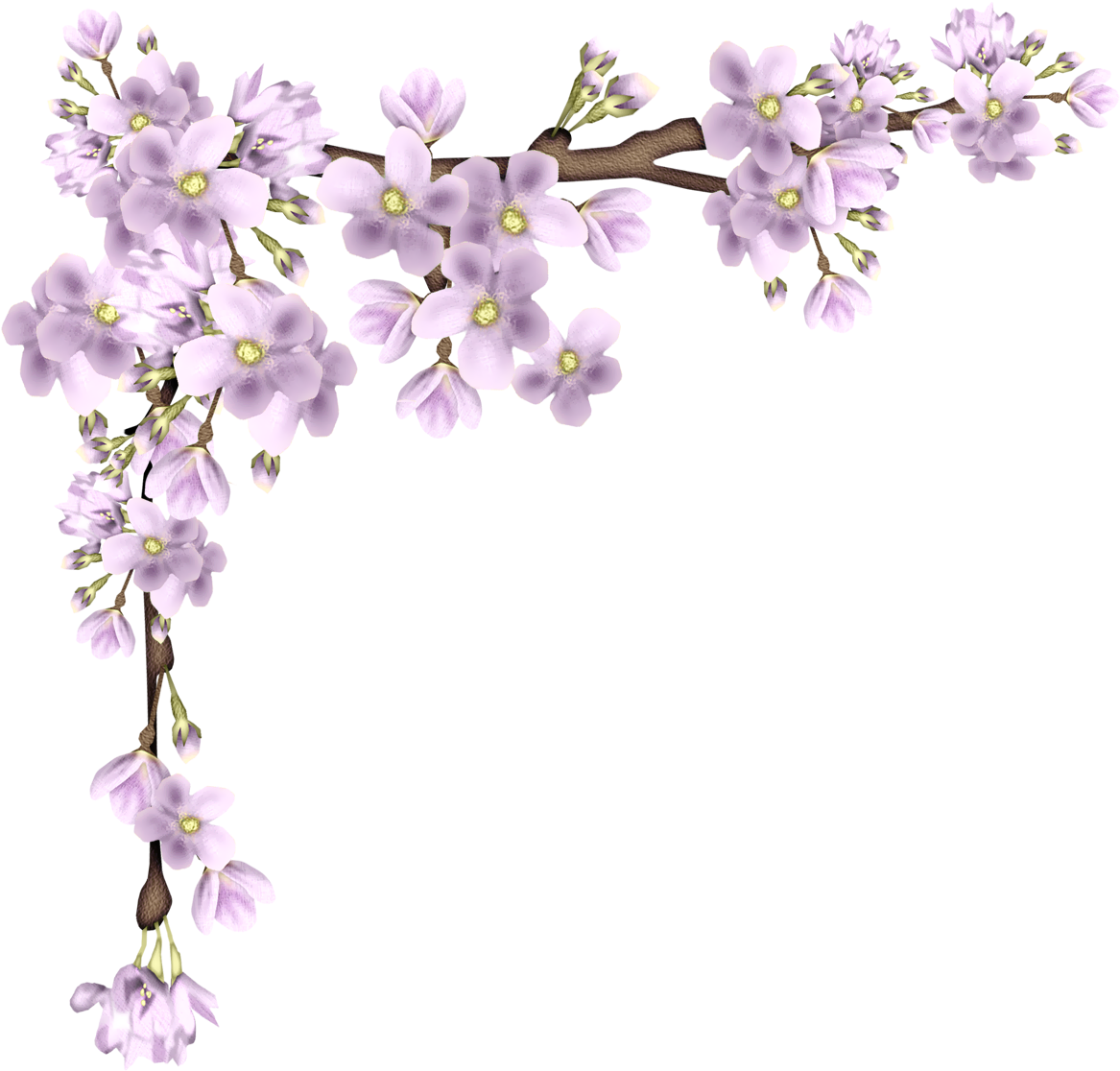Watercolor Olive Branch Clipart, Wedding Clipart, Logo - Purple Flower Border Png Transparent PNG - 1214x1170 - Free Download on - Wedding Transparent PNG Free Download