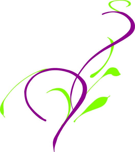 Purple And Green Wedding Corner Art Clip Art - Purple And Green Vector - Free Transparent PNG Clipart Images Download. - Wedding Transparent PNG Free Download