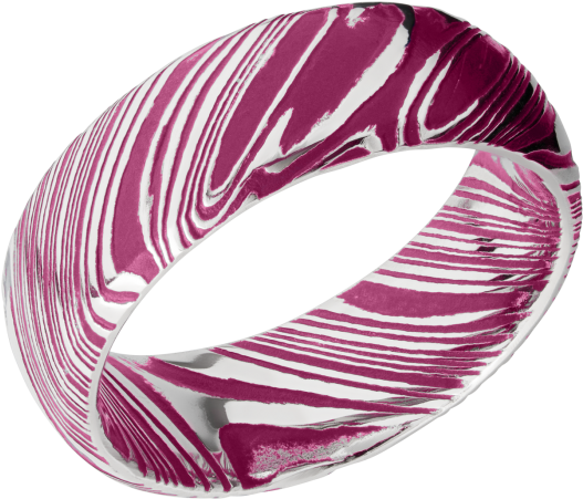 Woodgrain Damascus Steel 8mm Band D8dwoodgrain Sigpinkall - Acid Transparent PNG - 600x450 - Free Download on - Wedding Transparent PNG Free Download