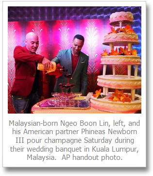 Gay Couple Married In The United States Celebrate With - Gay Transparent PNG - 335x380 - Free Download on - Wedding Transparent PNG Free Download