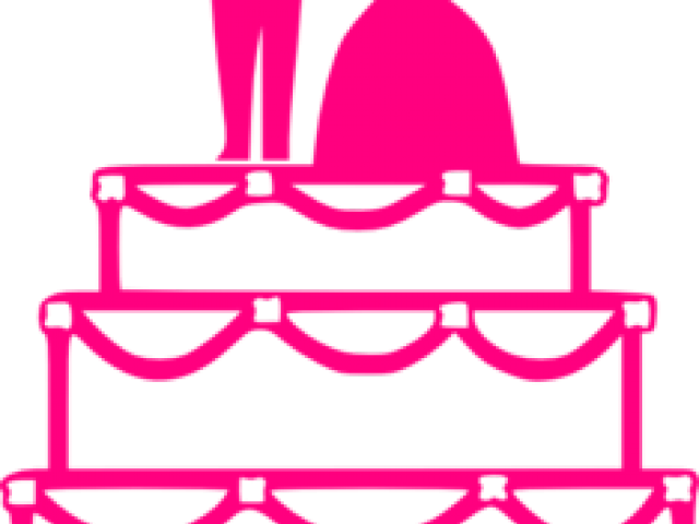 Wedding Cake Clipart Pink - Wedding Cake Clip Art - Free Transparent PNG Clipart Images Download. - Wedding Transparent PNG Free Download