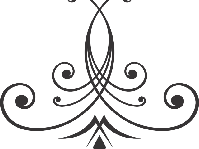 Ornamental Clipart Wedding Invitation - Black And White Wedding Clipart Png - Free Transparent PNG Clipart Images Download. - Wedding Transparent PNG Free Download