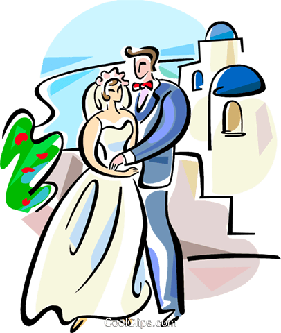 Greek Wedding Royalty Vector Clip Art Vc - Greek Wedding Cartoon - Free Transparent PNG Clipart Images Download. - Wedding Transparent PNG Free Download