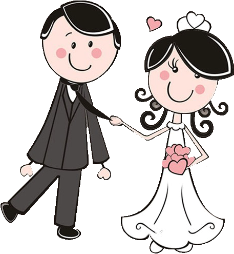 Digi Stamps - Wedding - Novios - Boda - Bride And Groom Clipart - Free Transparent PNG Clipart Images Download. - Wedding Transparent PNG Free Download