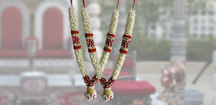 Choosing Fragrance Garlands That Suit Your Weddings - Marriage Garlands Transparent PNG - 690x335 - Free Download on - Wedding Transparent PNG Free Download