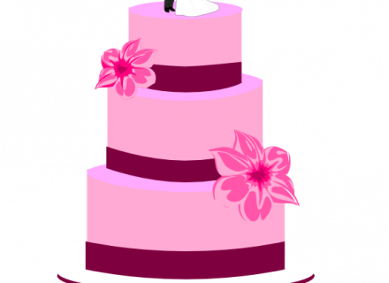 Wedding Cake Pink Clip Art Pink Wedding Cake Clipart - Bolo Confeitado Desenho Png - Free Transparent PNG Clipart Images Download. - Wedding Transparent PNG Free Download