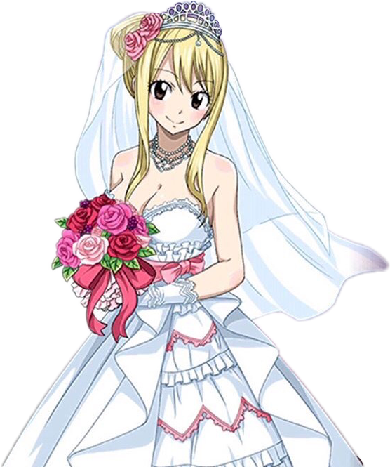Lucyheartfilia Fairytail Wedding Cute Pretty Freetoedit - Fairy Tail Nalu Wedding Transparent PNG - 556x665 - Free Download on - Wedding Transparent PNG Free Download