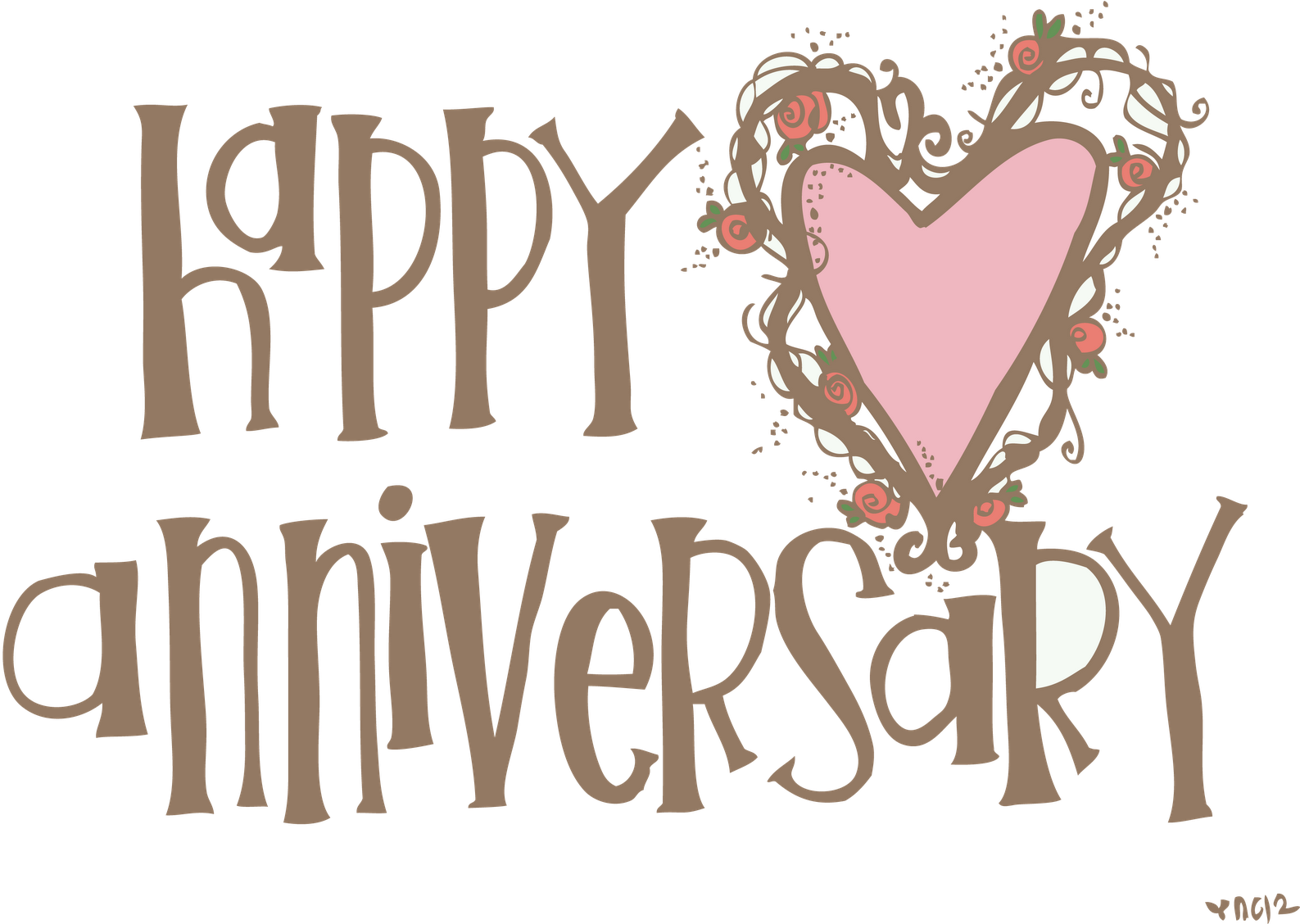 Happy Anniversary Download Wedding Clip Art Free - Happy Anniversary Mom And Dad - Free Transparent PNG Clipart Images Download. - Wedding Transparent PNG Free Download