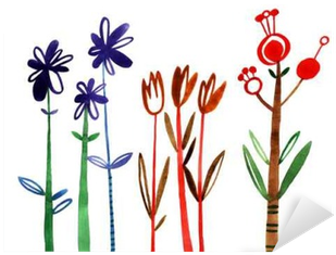 Colorful Floral Collection With Leaves And Flowers, - Watercolor Painting Transparent PNG - 400x400 - Free Download on - Wedding Transparent PNG Free Download
