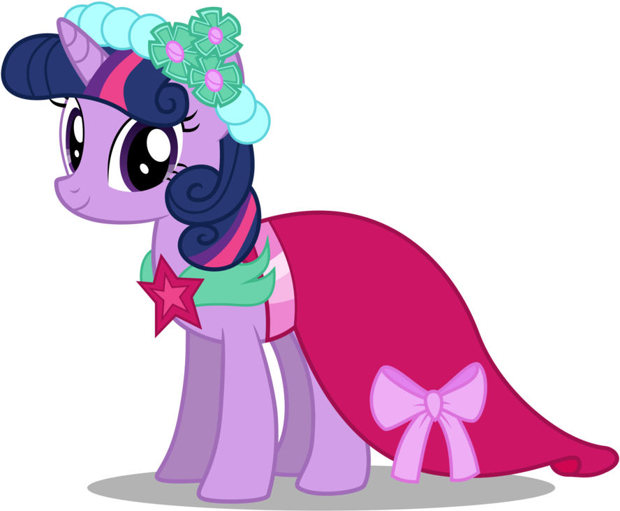 Twilight Wedding Dress By Mamandil - My Little Pony Twilight Sparkle Dress - Free Transparent PNG Clipart Images Download. - Wedding Transparent PNG Free Download