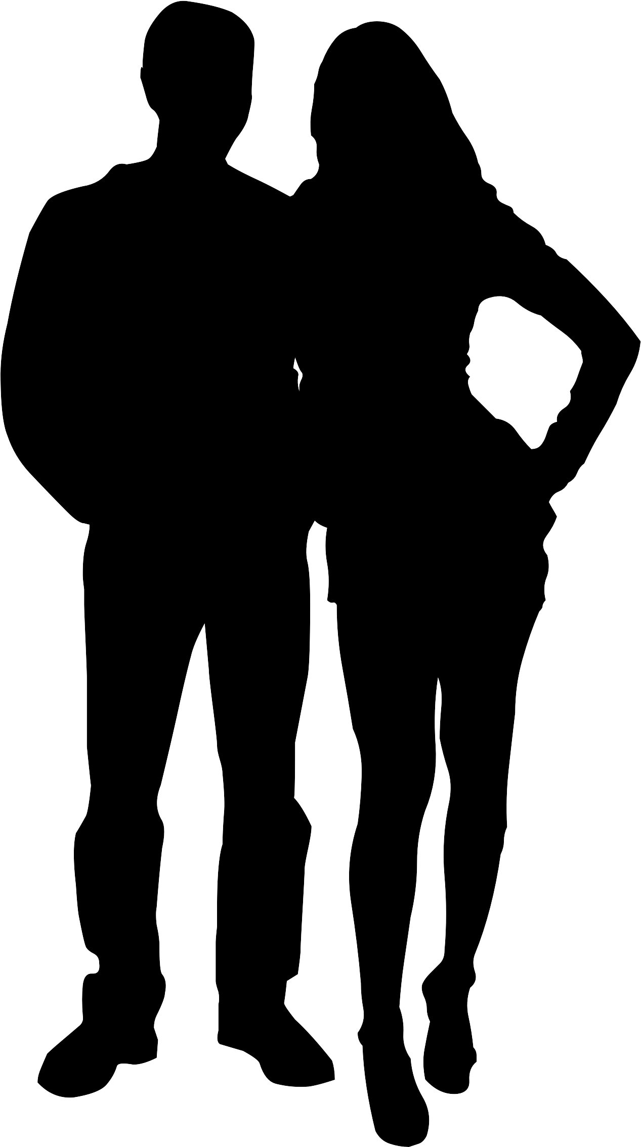 Wedding, Couple, Silhouette, Love, Relationship - Man And Woman Silhouette Png - Free Transparent PNG Clipart Images Download. - Wedding Transparent PNG Free Download