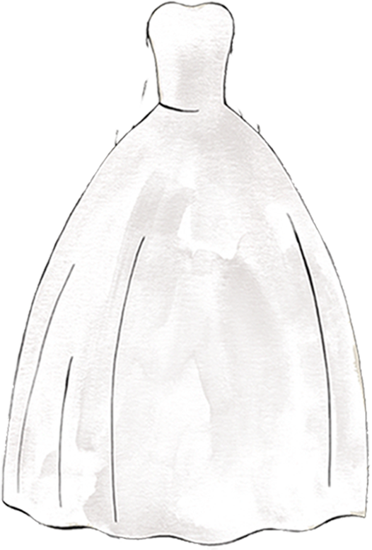 Impressive Wedding Dress Silhouettes Wedding Dress - Silhouette Of A Wedding Dress Transparent PNG - 525x840 - Free Download on - Wedding Transparent PNG Free Download