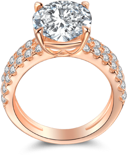 The Witness Of Our Love Engagement Wedding Ring Rose - Engagement Ring Transparent PNG - 750x750 - Free Download on - Wedding Transparent PNG Free Download