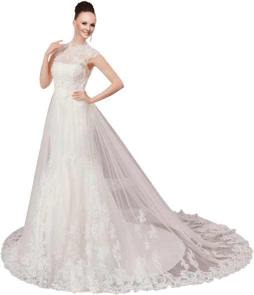 White Sleeveless Ball Gown In Lace Wedding Dress - Wedding Dress Transparent Png Transparent PNG - 590x800 - Free Download on - Wedding Transparent PNG Free Download