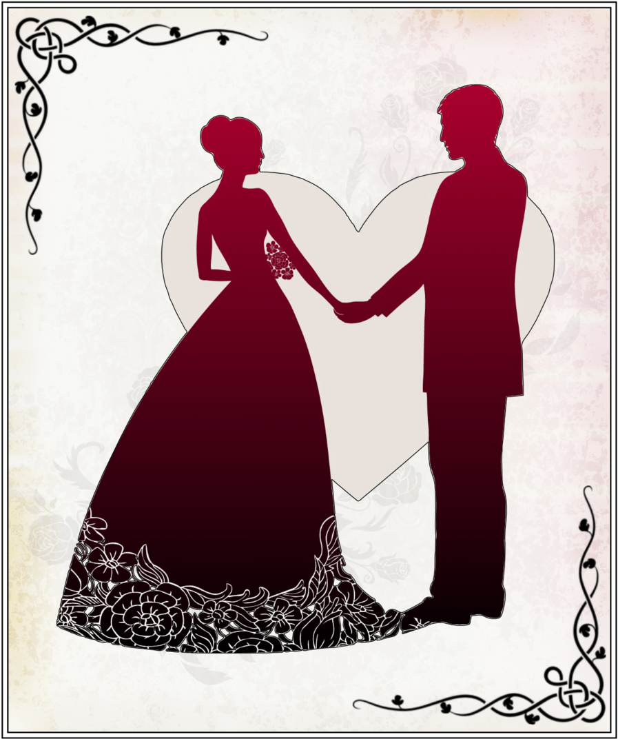 Download Wedding Couple Red Png Clipart Wedding Invitation - Png Design For Wedding Transparent PNG - 900x1080 - Free Download on - Wedding Transparent PNG Free Download
