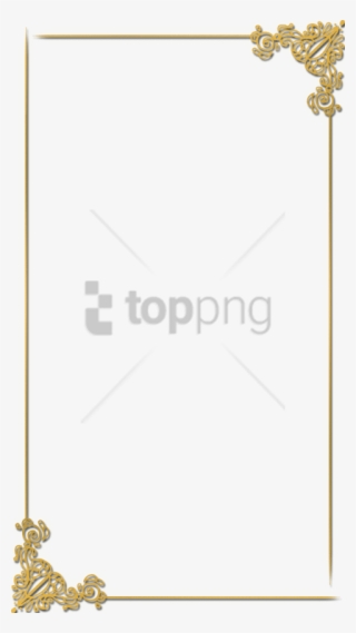 Free Png Gold Wedding Frames Png Png Image With Transparent - Illustration Transparent PNG - 480x854 - Free Download on - Wedding Transparent PNG Free Download