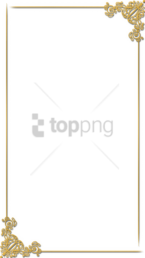 Free Png Gold Wedding Frames Png Png Image With Transparent - Illustration Transparent PNG - 480x854 - Free Download on - Wedding Transparent PNG Free Download