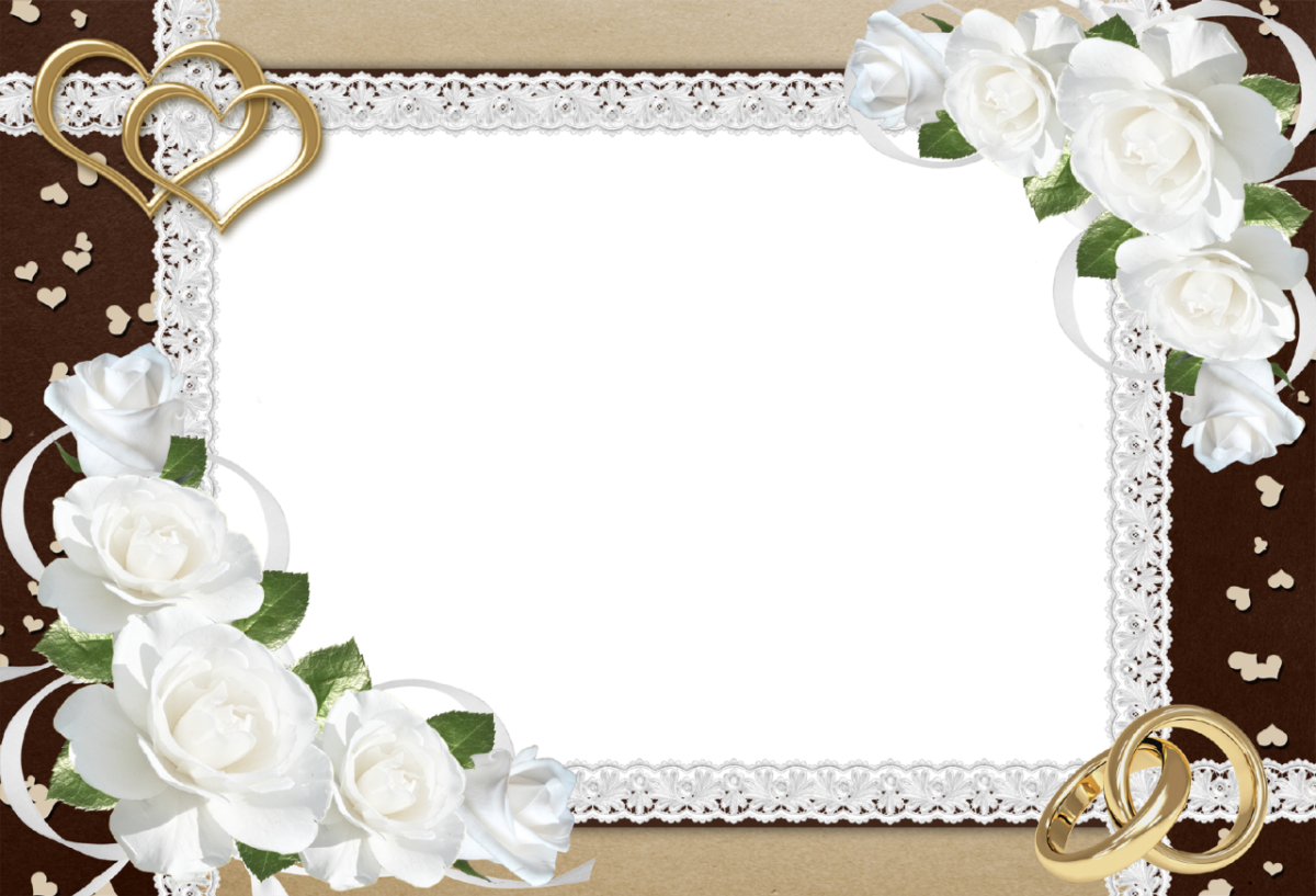 Wedding Invitation Border Designs Png - Wedding Photo Frame Png - Free Transparent PNG Clipart Images Download. - Wedding Transparent PNG Free Download