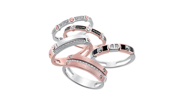 Zancan Gioielli Couple Rings, Wedding Rings, Diamonds, - Pre-engagement Ring Transparent PNG - 600x600 - Free Download on - Wedding Transparent PNG Free Download
