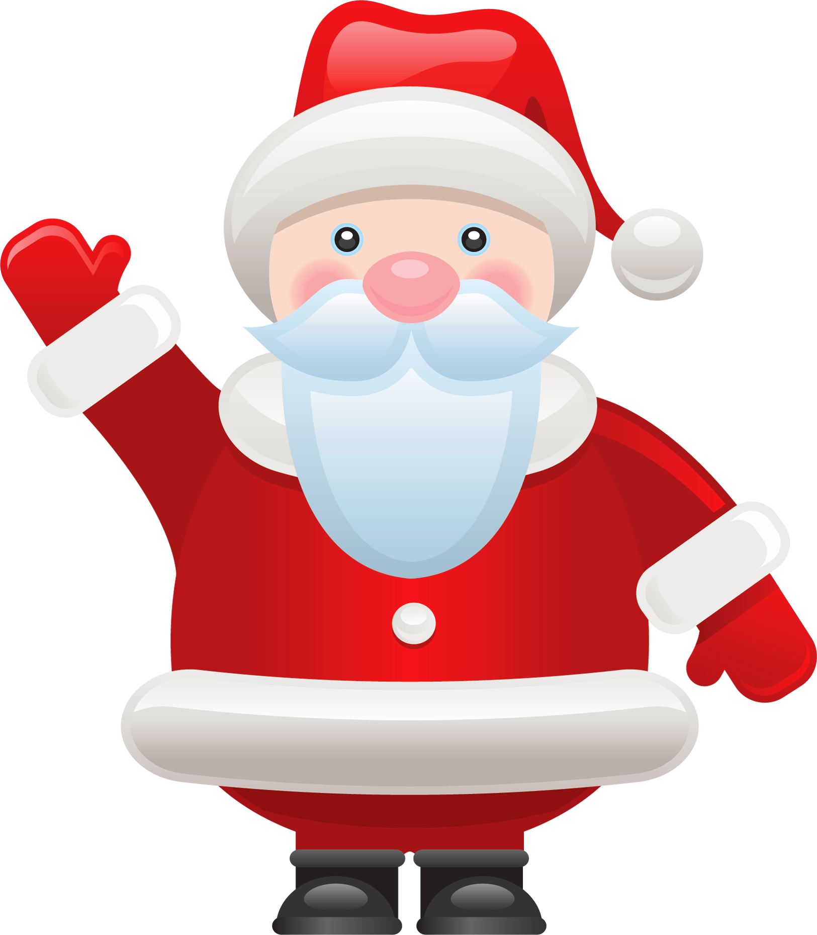Free Christmas Clipart - Santa Claus Gif Png - Free Transparent PNG Clipart Images Download. - Winter Transparent PNG Free Download