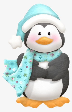 Blue Scarf Penguin - Winter Penguin Clipart Transparent PNG - 658x1024 - Free Download on - Winter Transparent PNG Free Download