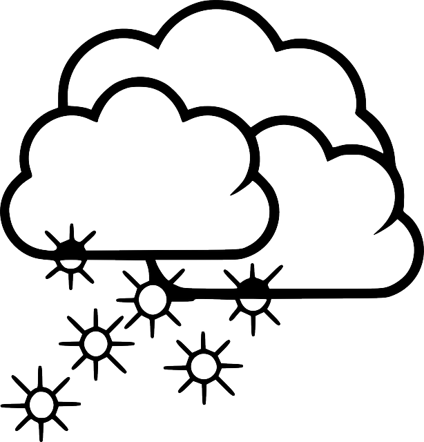 Snow, Snowfall, Cold, Frost, Winter, Frozen - Snow Black And White Clip Art - Free Transparent PNG Clipart Images Download. - Winter Transparent PNG Free Download