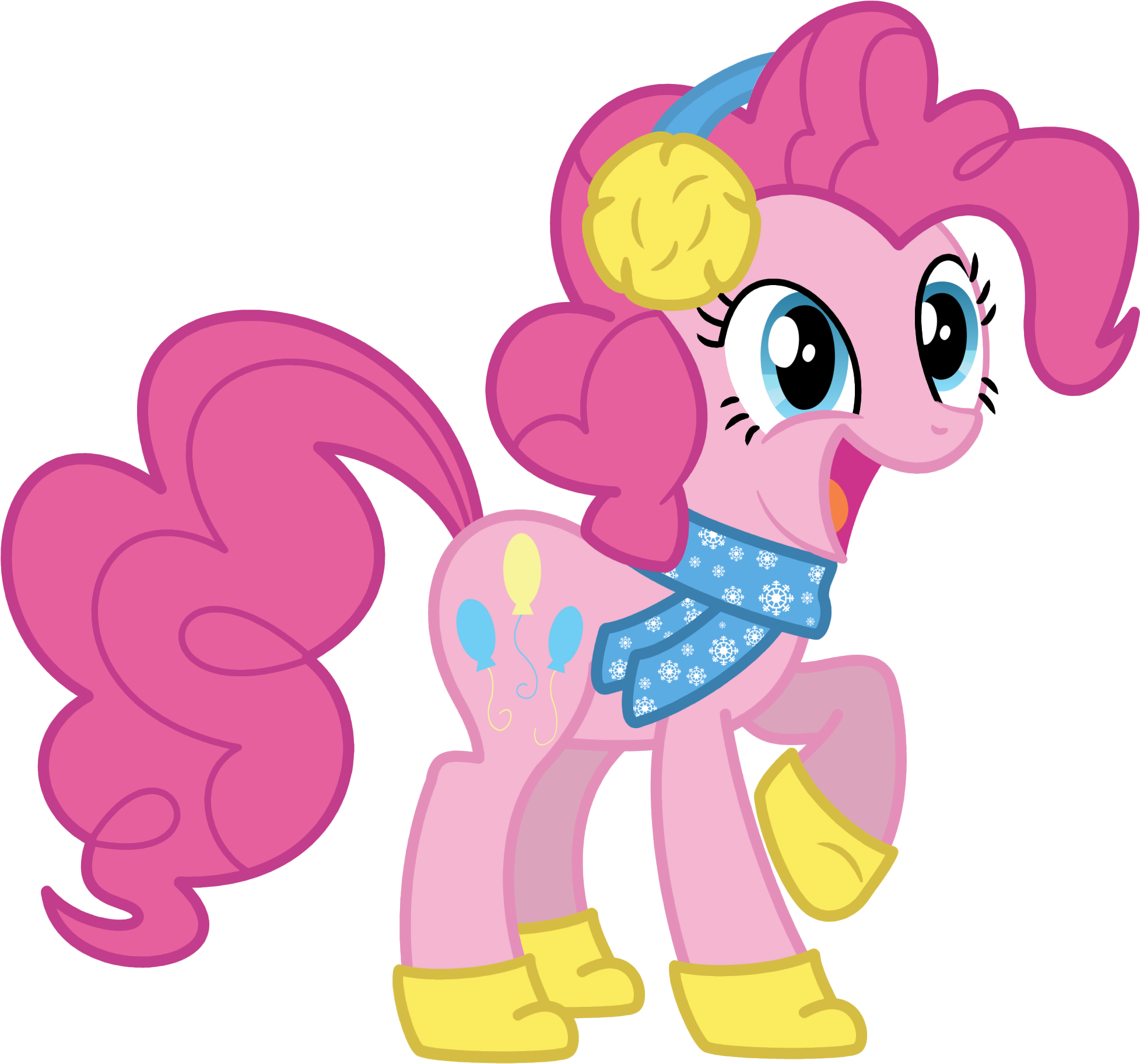 Resultado De Imagen Para Mlp Pinkie Pie Winter - Slike Moj Mali Poni Pinki Paj - Free Transparent PNG Clipart Images Download. - Winter Transparent PNG Free Download