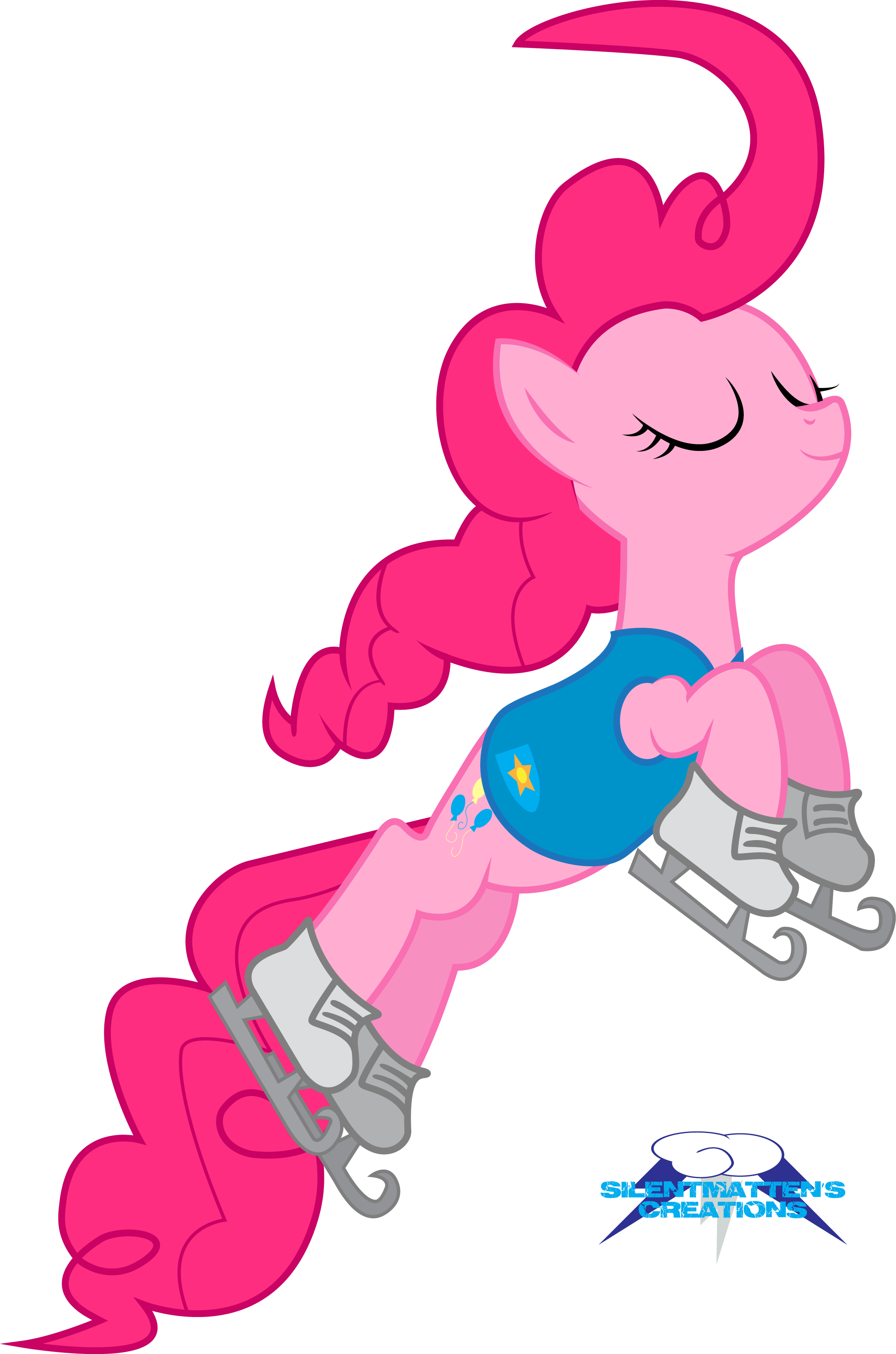 Sailing Pinkie Pie By Silentmatten Sailing Pinkie Pie - My Little Pony Winter Wrap Up Pinkie Pie - Free Transparent PNG Clipart Images Download. - Winter Transparent PNG Free Download