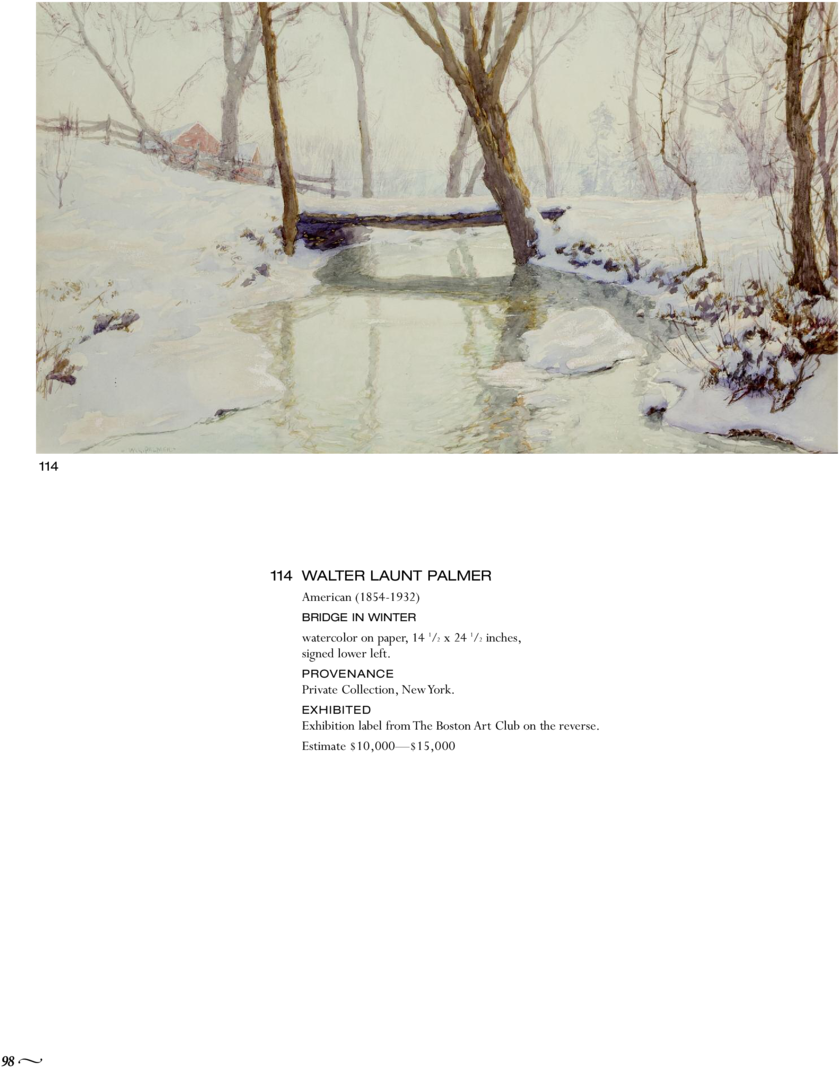 114 114 Walter Launt Palmer American 1854-1932 Bridge - Bridge In Winter Transparent PNG - 960x1242 - Free Download on - Winter Transparent PNG Free Download