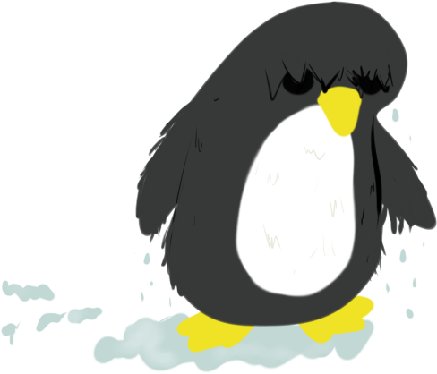 Pat The Penguin Is A Mascot I Created For Ai Minnesota's - Art - Free Transparent PNG Clipart Images Download. - Winter Transparent PNG Free Download
