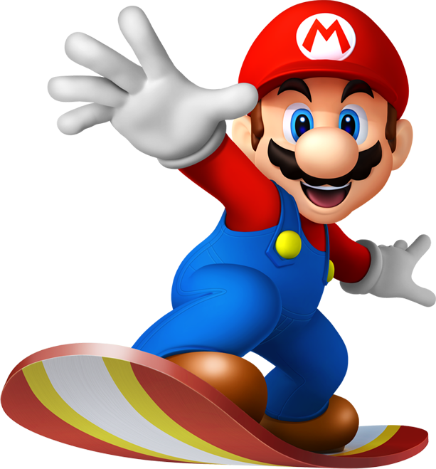 Mario & Sonic At The Olympic Winter Games - Mario And Sonic At The Olympic Winter Games Mario - Free Transparent PNG Clipart Images Download. - Winter Transparent PNG Free Download