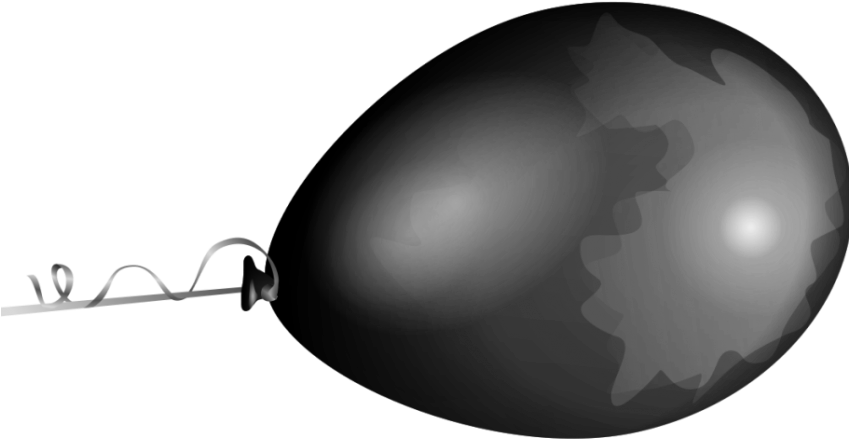 Black Balloons To Highlight Scale Of Winter Deaths - Purple Party Balloon Shower Curtain - Free Transparent PNG Clipart Images Download. - Winter Transparent PNG Free Download