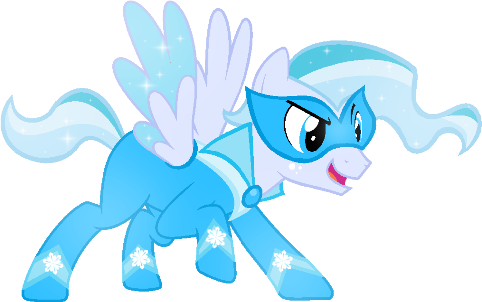 Winter Essence Power Pony- Frostbite By Wishingwellbro - Cartoon - Free Transparent PNG Clipart Images Download. - Winter Transparent PNG Free Download