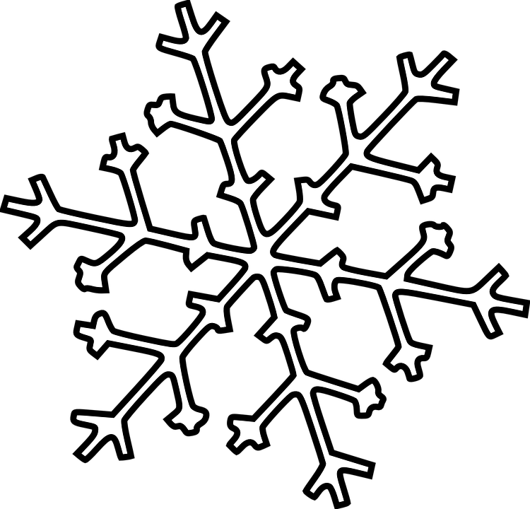 Winter Design Cliparts 27, Buy Clip Art - Snowflake Line Art - Free Transparent PNG Clipart Images Download. - Winter Transparent PNG Free Download