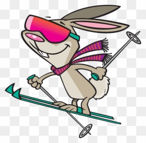 I Love Watching Sports, Particularly Winter Sports, - Skiing Cartoon - Free Transparent PNG Clipart Images Download. - Winter Transparent PNG Free Download