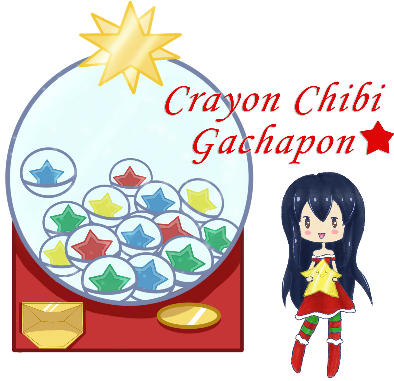 Christmas/winter Gachapon Mini Raffle By 96-adopts - Cartoon - Free Transparent PNG Clipart Images Download. - Winter Transparent PNG Free Download
