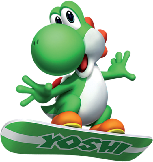 Yoshi Screenshots, Images And Pictures - Mario And Sonic At The Olympic Winter Games Yoshi - Free Transparent PNG Clipart Images Download. - Winter Transparent PNG Free Download